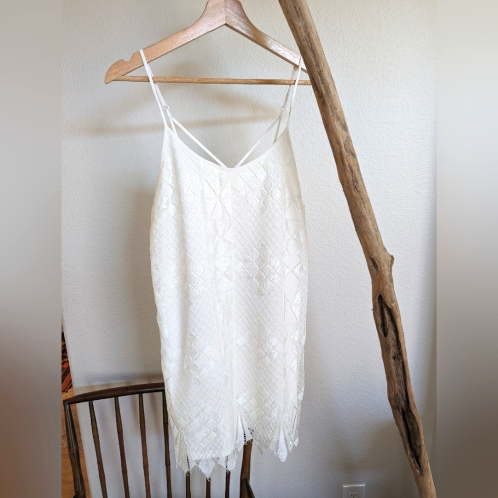 Lush Little White Dress